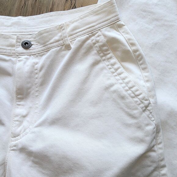 Vintage 90's Liz Claiborne White Tapered Leg Jeans Sz 8P - Picture 7 of 8